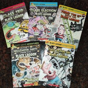 NEW Scholastic Black Lagoon Adventures Book Set